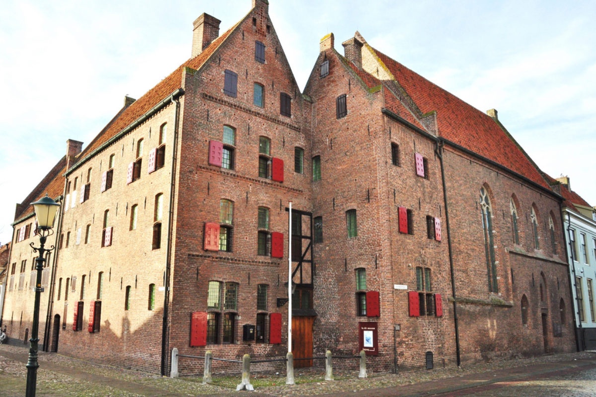 Gevelrestauratie Museum in Elburg