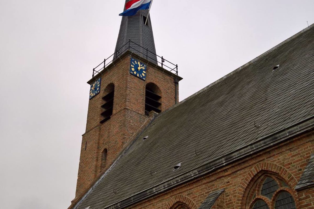 Gevelrestauratie kerk in Kockengen