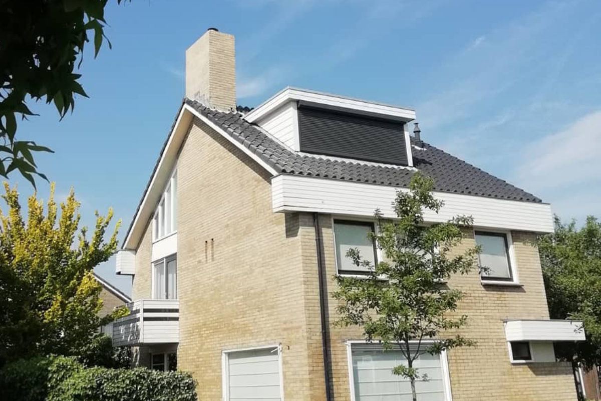 Gevelreiniging woning in IJsselmuiden