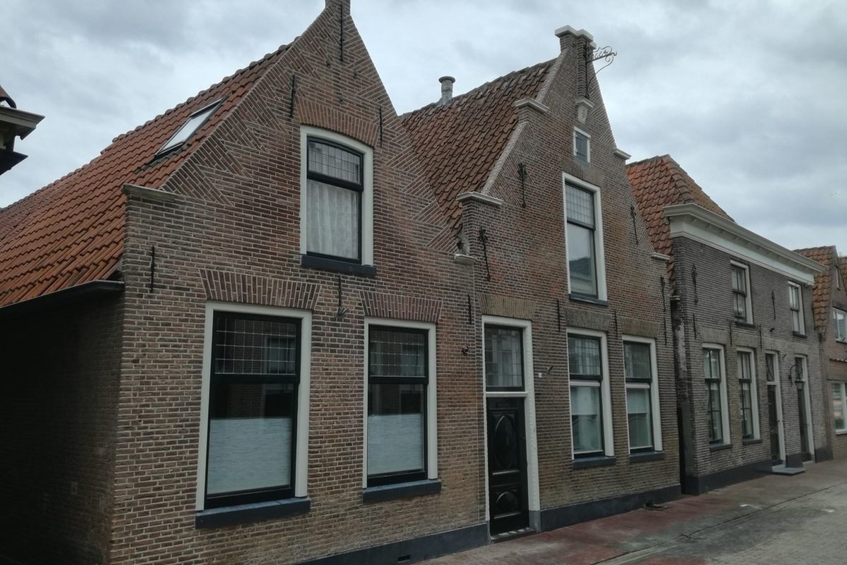 Gevelrestauratie woning in Vollenhove