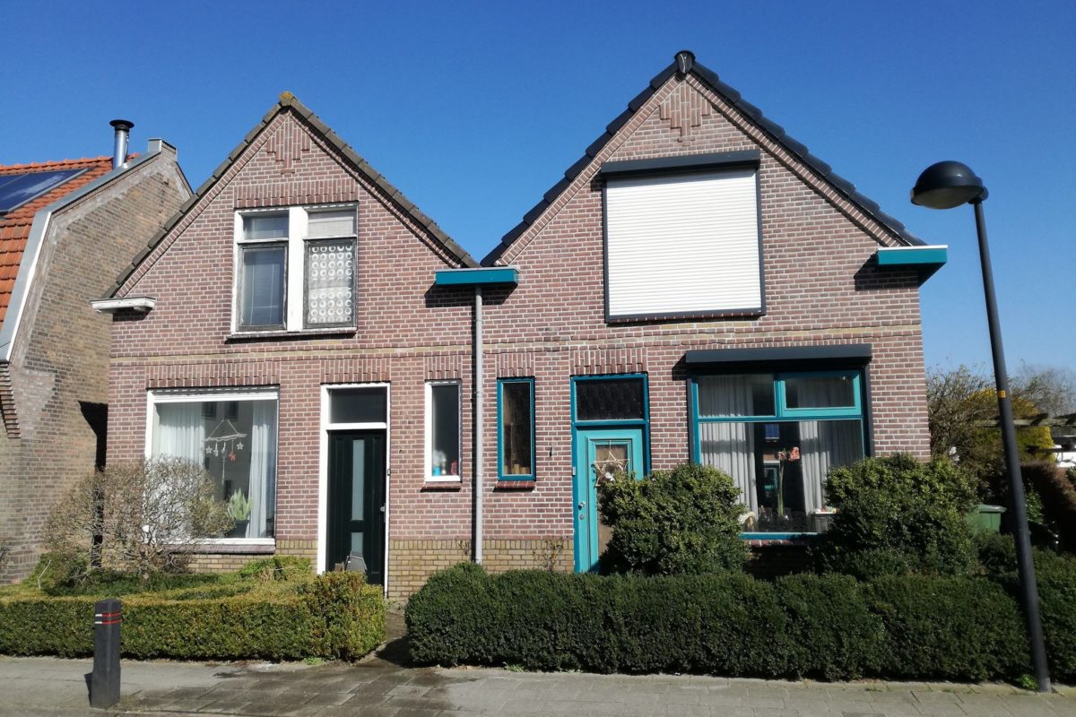 Gevelrestauratie woning plasweg in IJsselmuiden